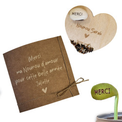 Carte et son haricot...