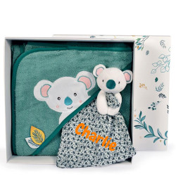 Cape de bain et doudou -...