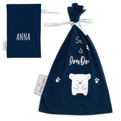 Sac à doudou en coton -...