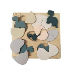Puzzle œufs dinosaures en...