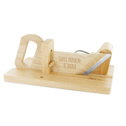 Guillotine à saucisson en bois
