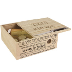 Cave à fromage en bois