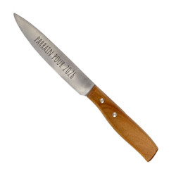Couteau manche acacia 10 cm