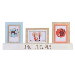 Lot de 3 cadres photo en...