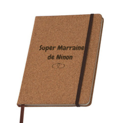 Carnet de notes en liège