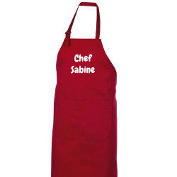 Tablier de cuisine en coton...