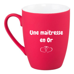 Mug céramique coloré - Rouge