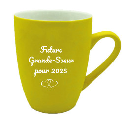 Mug céramique coloré - Jaune