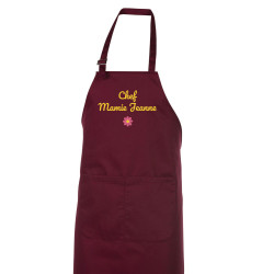 Tablier de cuisine en coton...