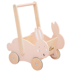 Chariot de marche en bois...