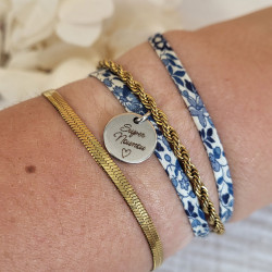 Bracelet liberty inoxydable...