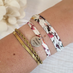 Bracelet liberty inoxydable...