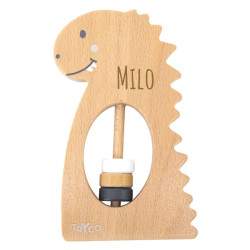 Hochet en bois Dino - Tryco