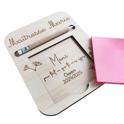 Support en bois - Post-it &...