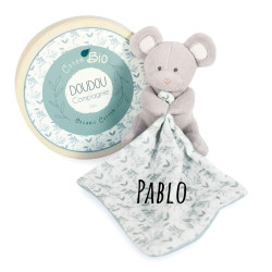 Doudou coton bio - Souris -...