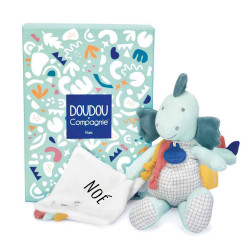 Peluche doudou mouchoir -...