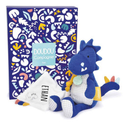 Peluche doudou mouchoir -...