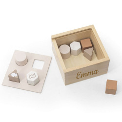 Boîte à formes nougat -...