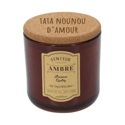Bougie apothicaire ronde...