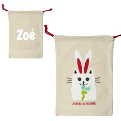 Sac à doudou/pyjama - Lapin