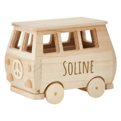 Van combi en bois