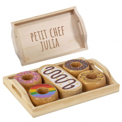 Set donuts avec plateau en...