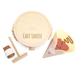Machine à crêpes en bois -...