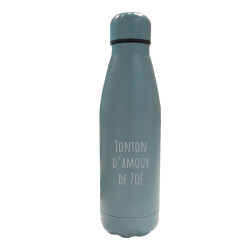 Gourde en inox vert d'eau 50cl