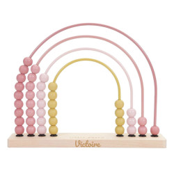 Boulier rose arc-en-ciel en...