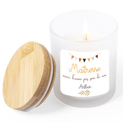Bougie - Merci - Banderole