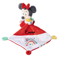 Doudou Minnie Arc-en-ciel -...