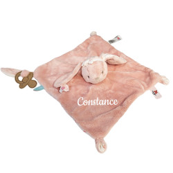 Doudou plat rose - Louise...
