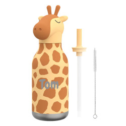 Gourde isotherme et paille...