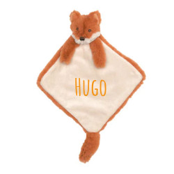 Doudou plat - Renard Flore...