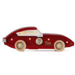 Lampe veilleuse en bois -...