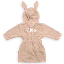 Peignoir enfant rose - Jollein