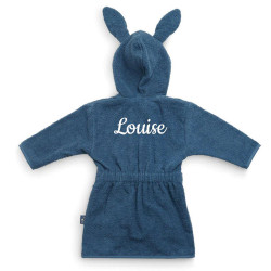 Peignoir enfant bleu - Jollein