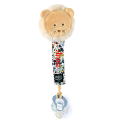 Attache tétine Lion...