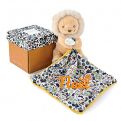 Doudou mouchoir Lion jaune...