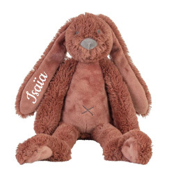 Peluche lapin terracotta 38...