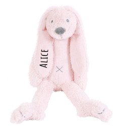 Peluche lapin rose clair 38...
