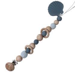 Attache tétine coquillage...
