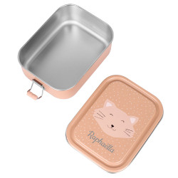 Petite boîte à repas inox -...