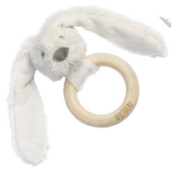Hochet doudou Lapin ivoire...