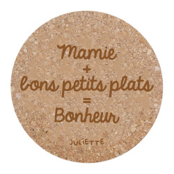 Dessous de plat en liège -...