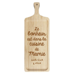 Planche apéro en bambou -...