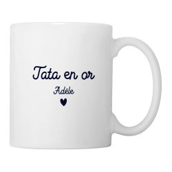 Mug famille - ... en or