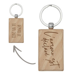 Porte-clés rectangle -...