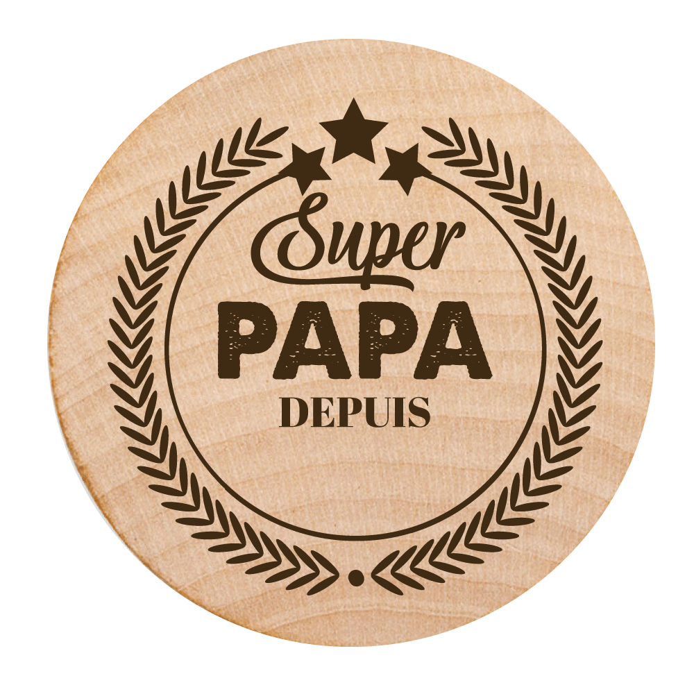 Décapsuleur magnet - Super Papa depuis