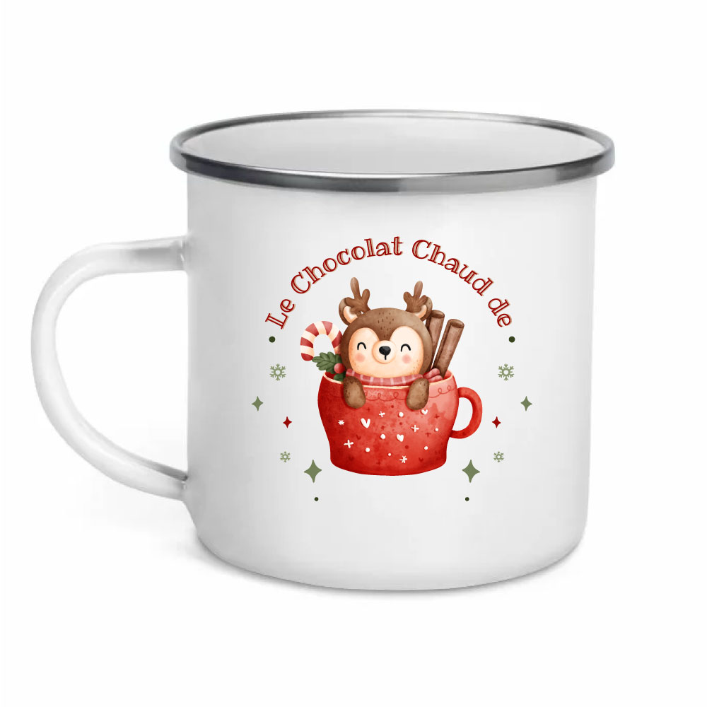 Cadeau original cadeau de Noël chocolat chaud paquet de Noël